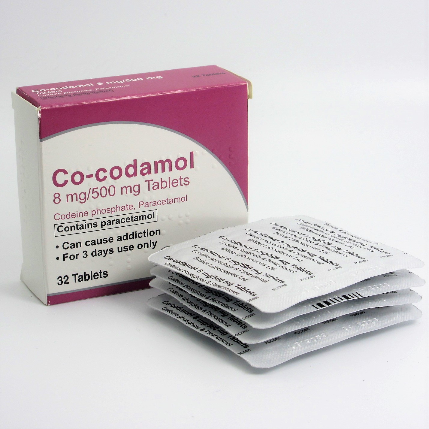 is 8 500 co codamol strong