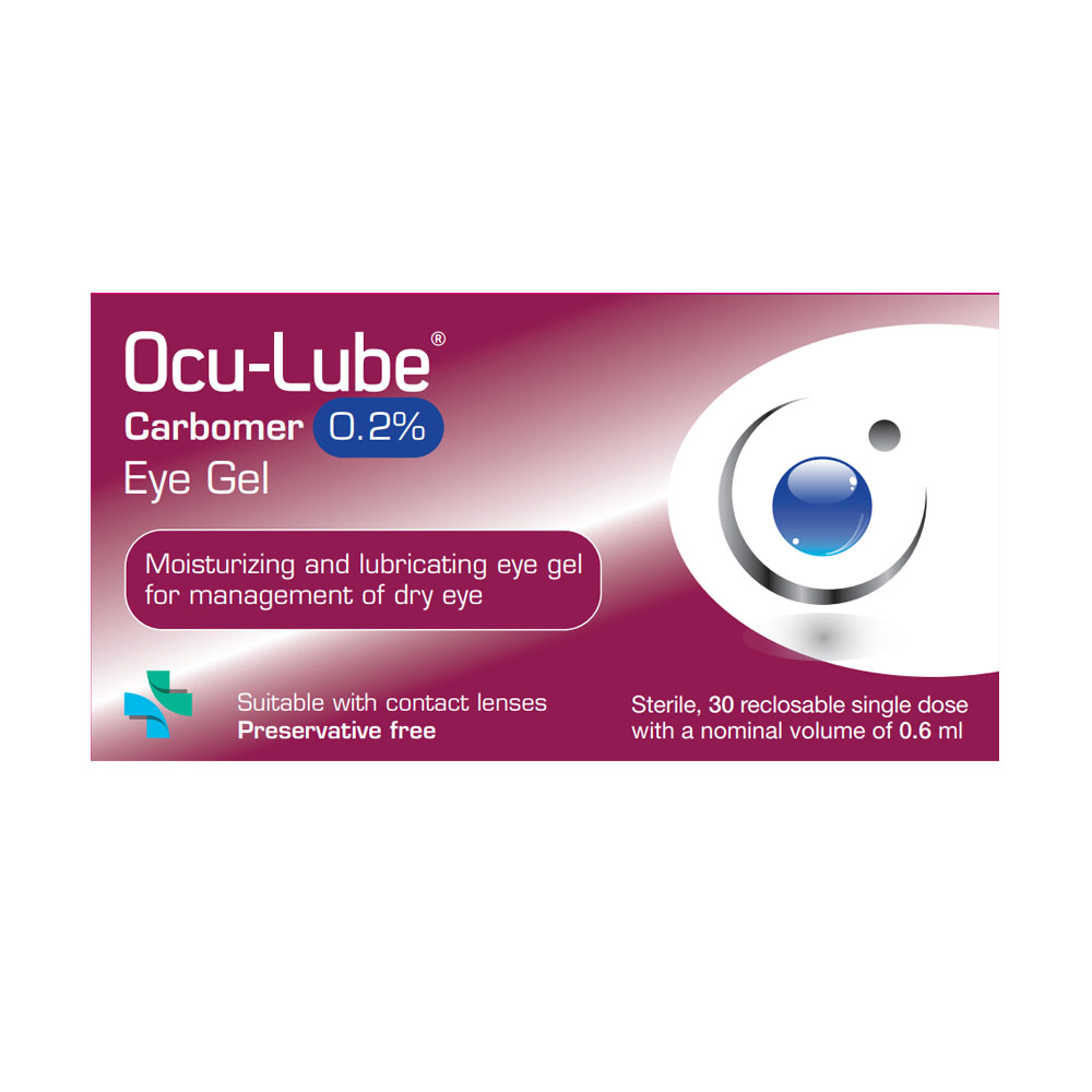 OcuLube Carbomer 0.2 Eye Gel 30 Single Unit Dose PillSorted