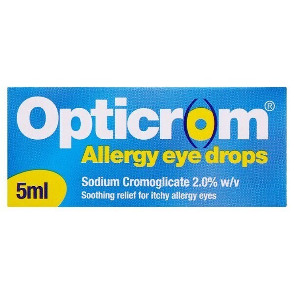 Opticrom Allergy Eye Drops 5ml PillSorted