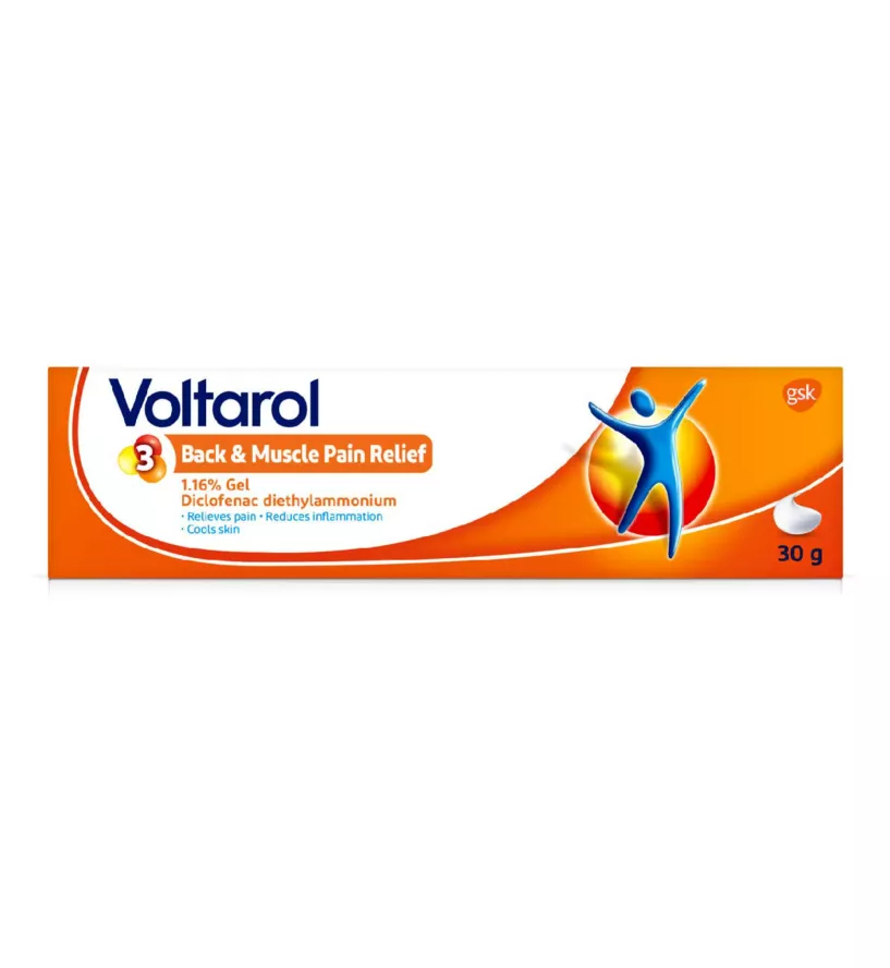 Voltarol Back & Muscle Pain Gel - 30g - PillSorted