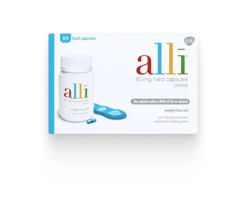 Alli® (branded Orlistat 60mg)