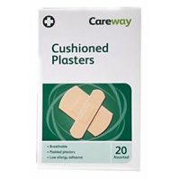 Careway First Aid Plasters Cushioned