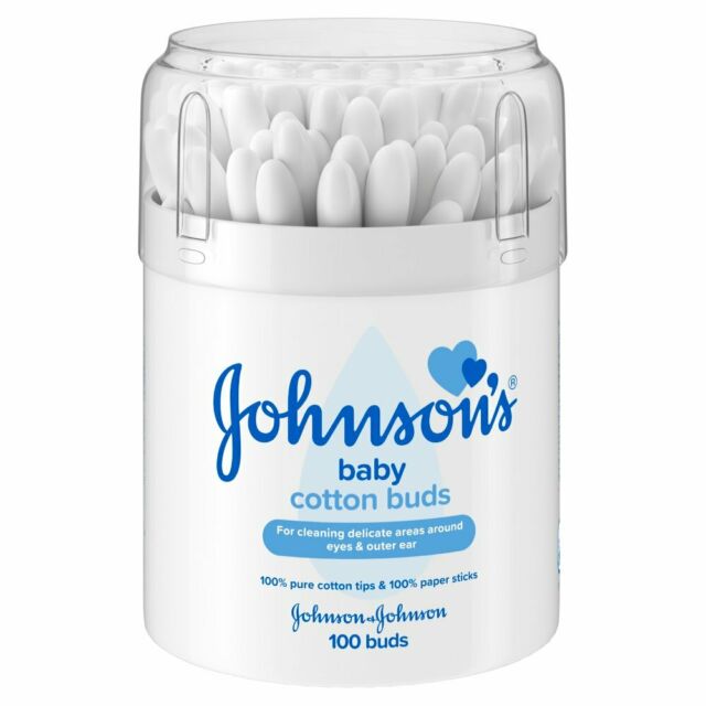 Johnson's Baby Cotton Buds - 100 Pack - PillSorted