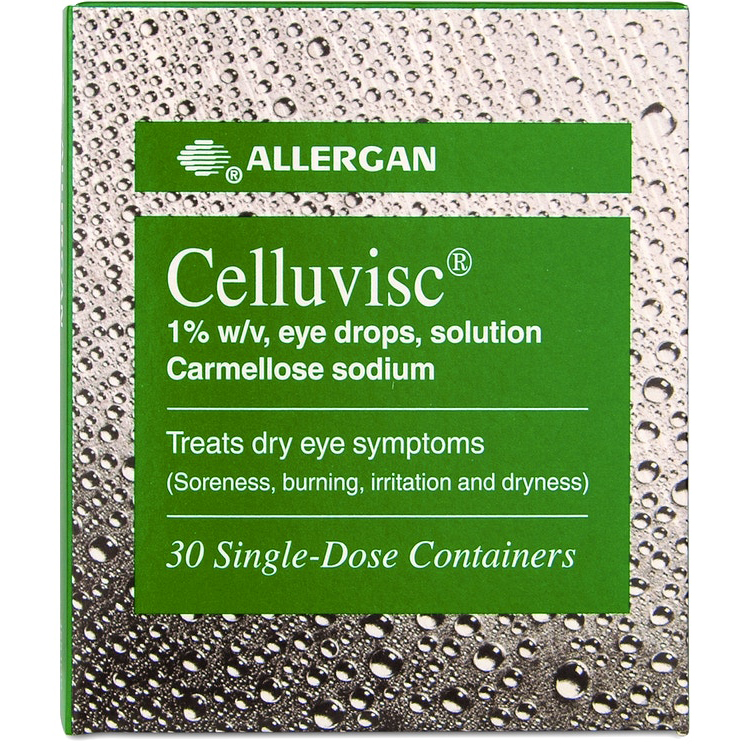 Celluvisc 1 Eye Drops 30 Singledoses PillSorted
