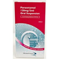 Paracetamol 120mg/5ml Oral Suspension