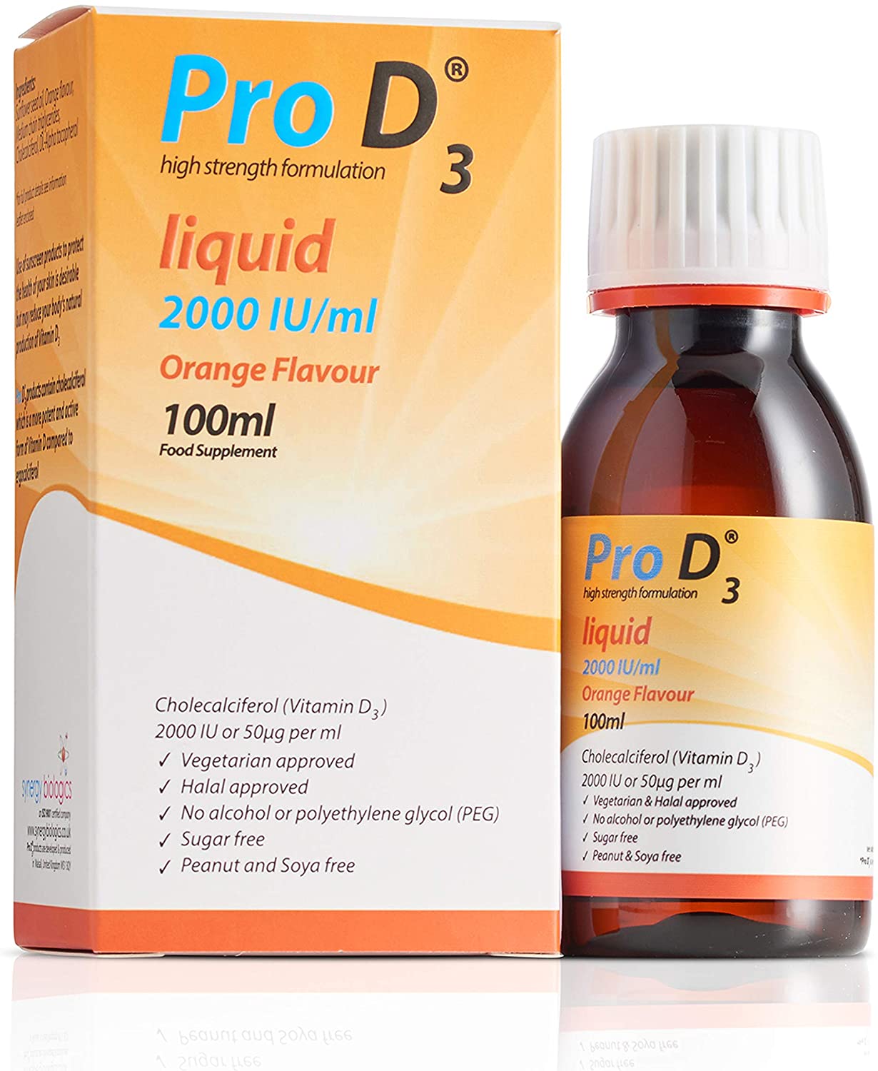 Pro d3 liquid drops pillsorted