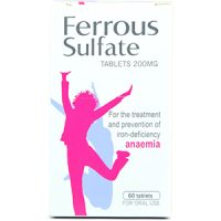 Ferrous Sulfate tablets 200mg