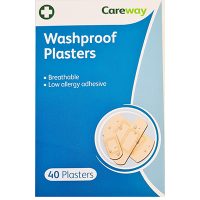 Careway Washproof Plasters