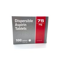 Aspirin 75mg Dispersible Tablets 100 pack
