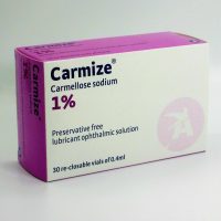 Carmize Carmellose Sodium Eye Drops 1% Lubricant, Re-Closable Vial’s of 0.4ml (30 Vials)