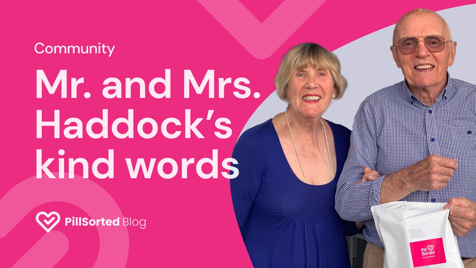 A kind endorsement from Mr. and Mrs. Haddock of Cherry Hinton, CB1