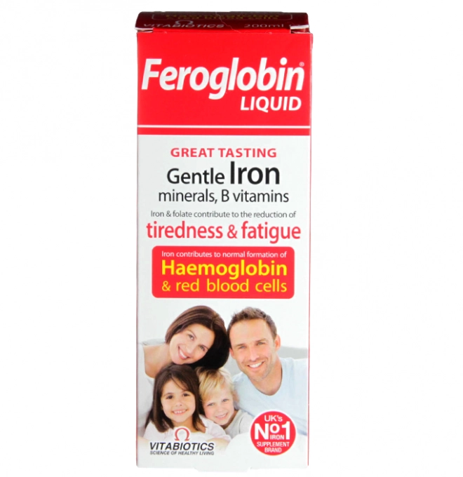 Vitabiotics Feroglobin Liquid - 200ml