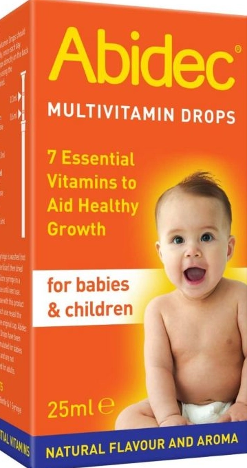 Abidec Multivitamin Drops - 25ml