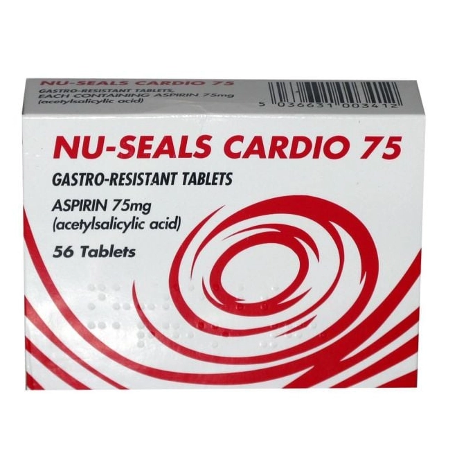 Nu-Seals Cardio 75 - 56 Tablets