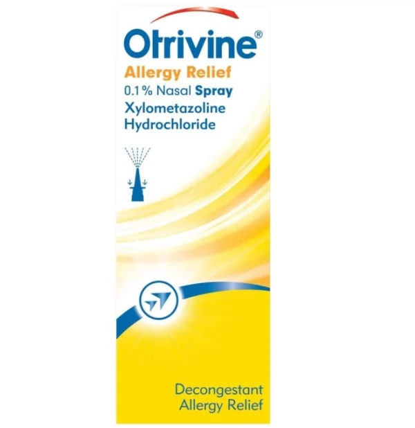 Otrivine Allergy Relief 0.1% Nasal Spray - 10ml