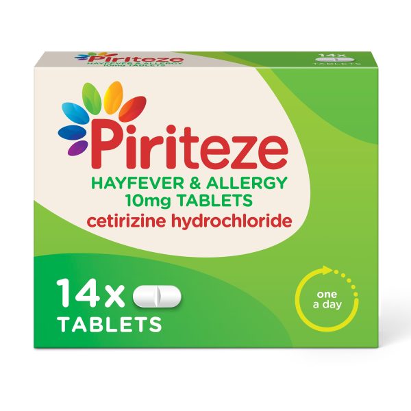 Piriteze Allergy Tablets - 14 Tablets