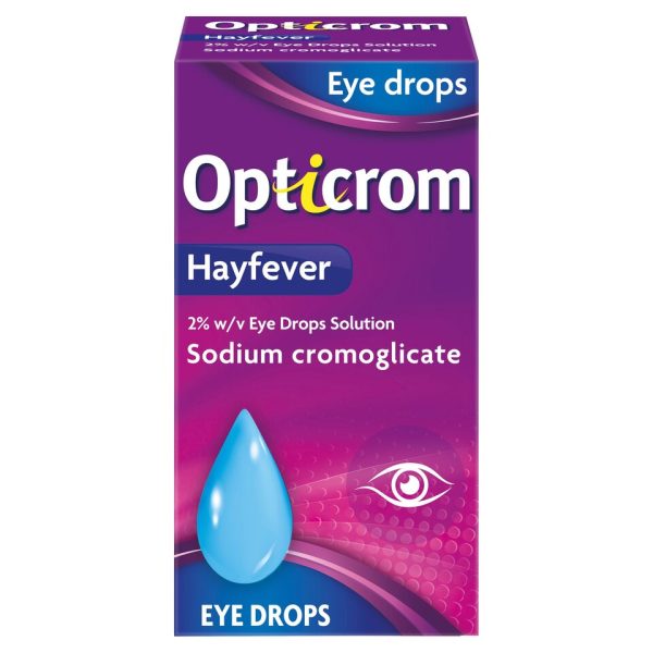 Opticrom Hayfever Eye Drops - 10ml