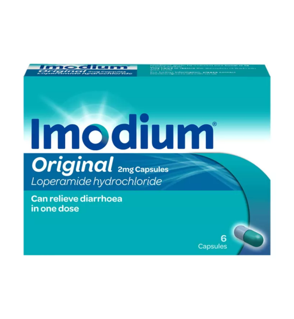 Imodium Original 2mg - 6 Capsules