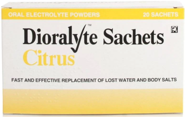 Dioralyte Sachets Citrus - 20 Pack