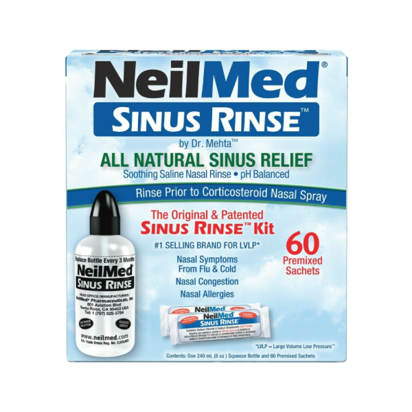 NeilMed Sinus Rinse Kit - 60 Sachets