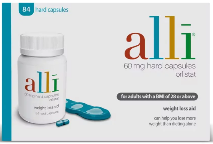 Alli Capsules 60mg - 84 Capsules