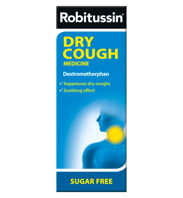 Robitussin Dry Cough Medicine - 100ml