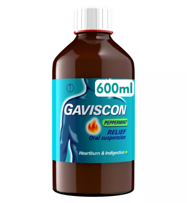 Gaviscon Original Liquid Peppermint - 600ml