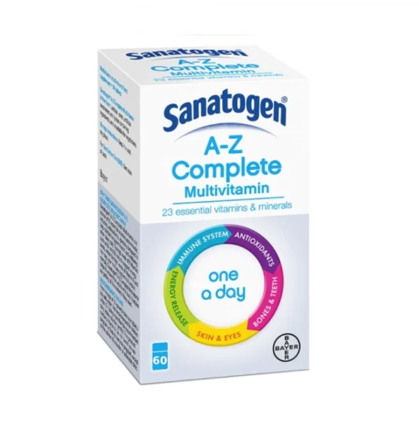 Sanatogen A-Z Complete Multivitamin - 60 Tablets