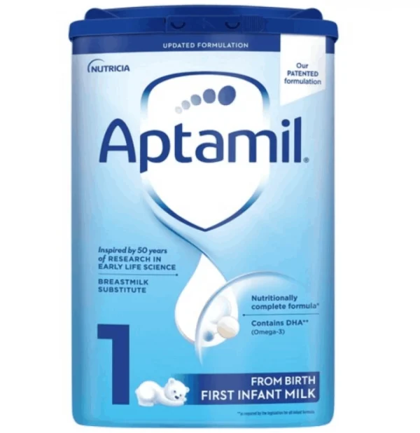 Aptamil 1 First Baby Milk Formula Powder from Birth - 800g