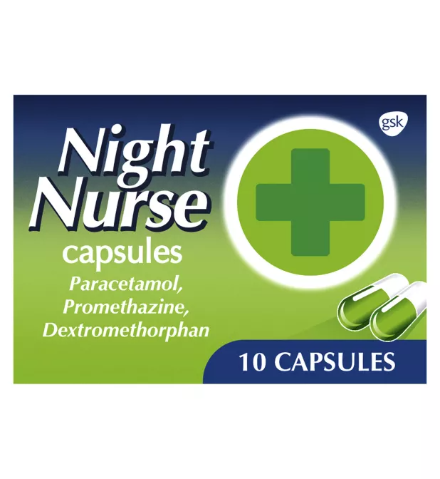 Night Nurse Capsules - 10 Pack