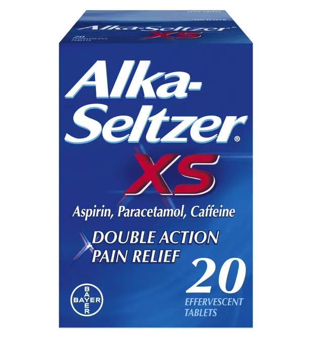 Alka-Seltzer XS - 20 Effervescent Tablets