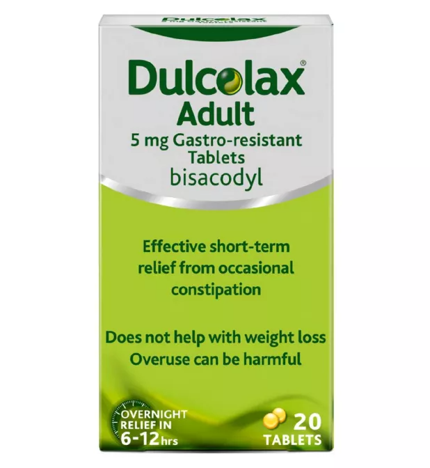 Dulcolax Suppositories 10mg Bisacodyl Contact Laxative 5's (Adult)