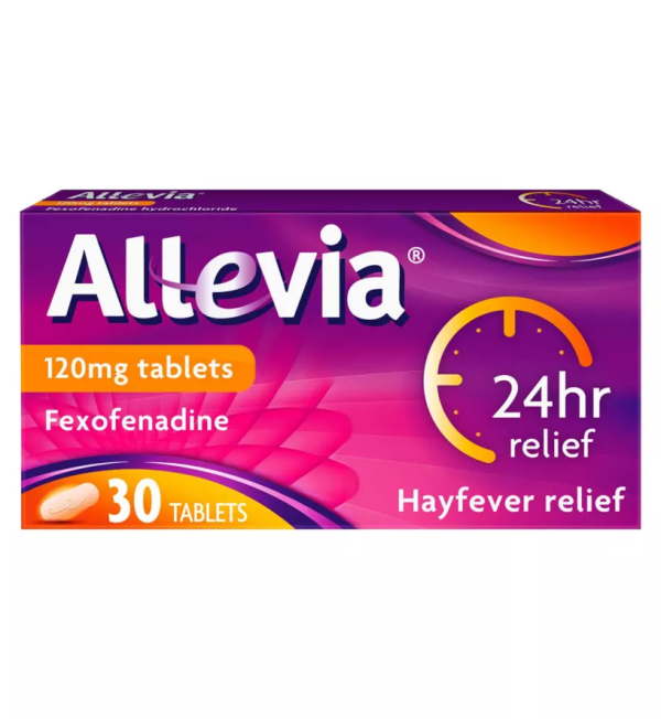 Allevia Fexofenadine 120mg - 30 Tablets