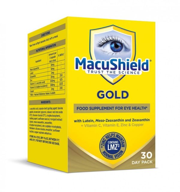 MacuShield Gold - 90 Capsules