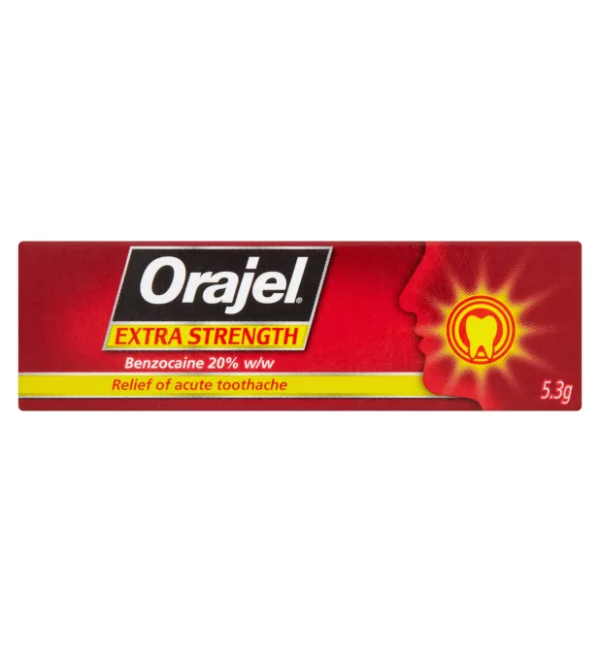 Orajel Extra Strength Dental Gel - 5.3g