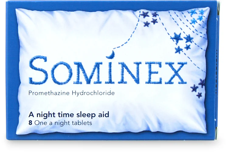 Sominex 20mg - 8 Tablets