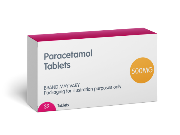 Paracetamol 500mg - 32 Tablets