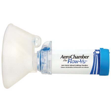 AeroChamber Plus Flow-Vu Anti-Static with Adult Large Mask