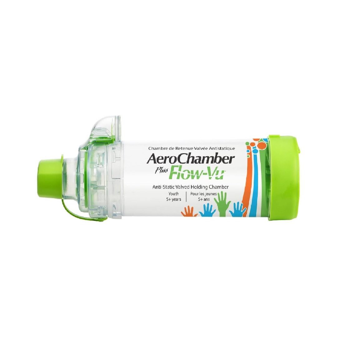 AeroChamber Plus Flow-Vu Anti-Static Youth 5+ Years