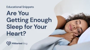 woman sleeping with question: are you getting enough sleep for your heart?