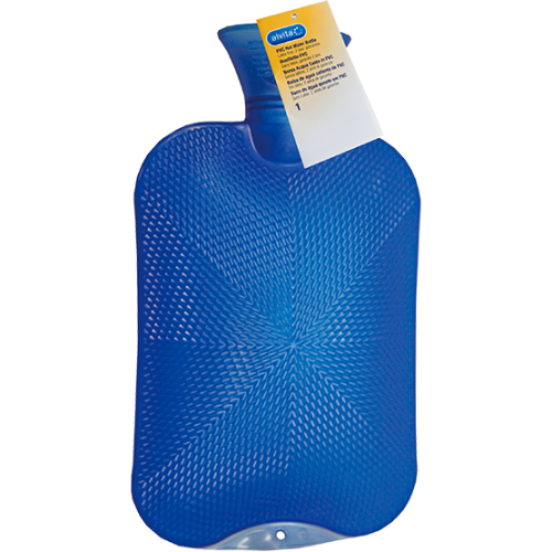 Alvita Hot Water Bottle - Blue