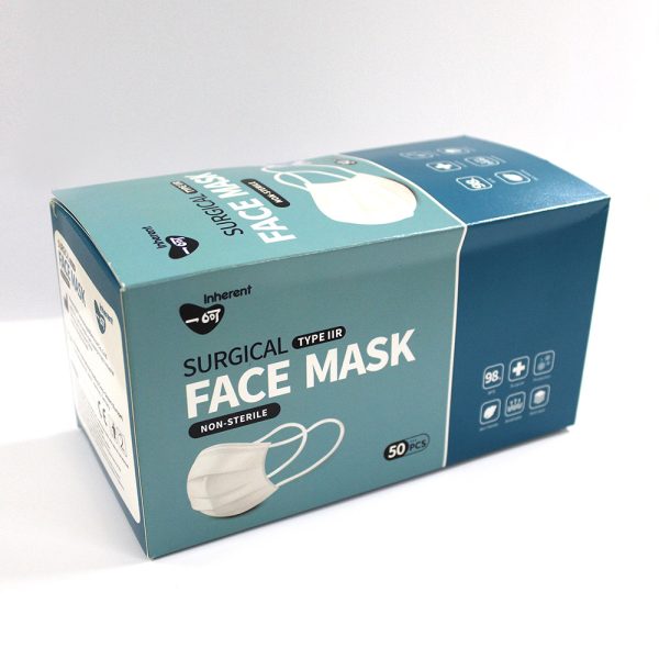Inherent 3 Ply Disposable Surgical Masks - Pack of 50