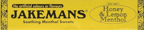 Jakemans Honey & Lemon Soothing Menthol Lozenges - 41g