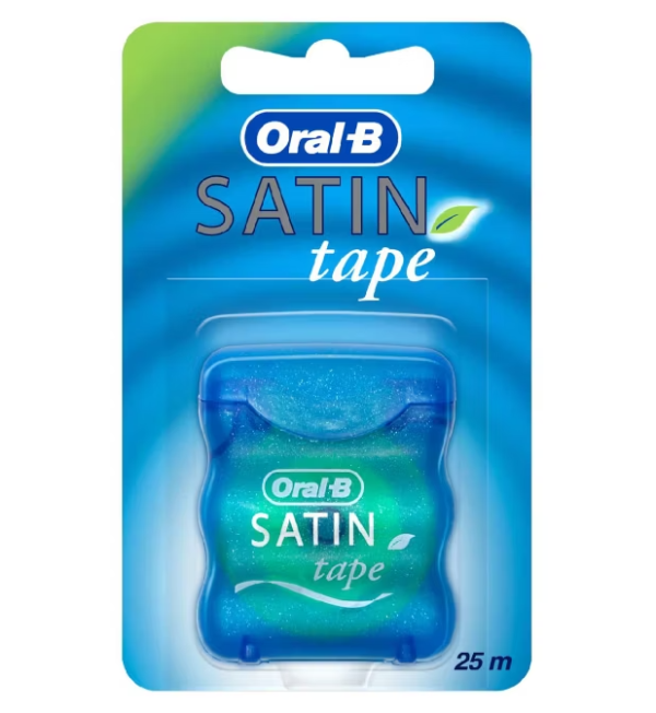 Oral-B Floss Satin Tape Mint - 25m
