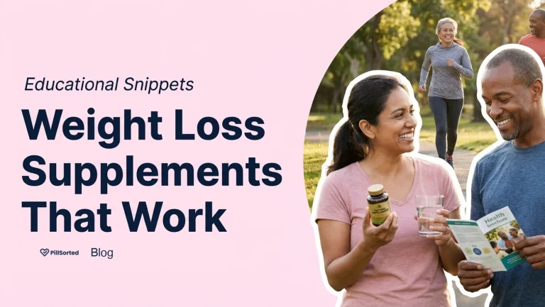 Discovering Weight Loss Supplements That Work - PillSorted Blog