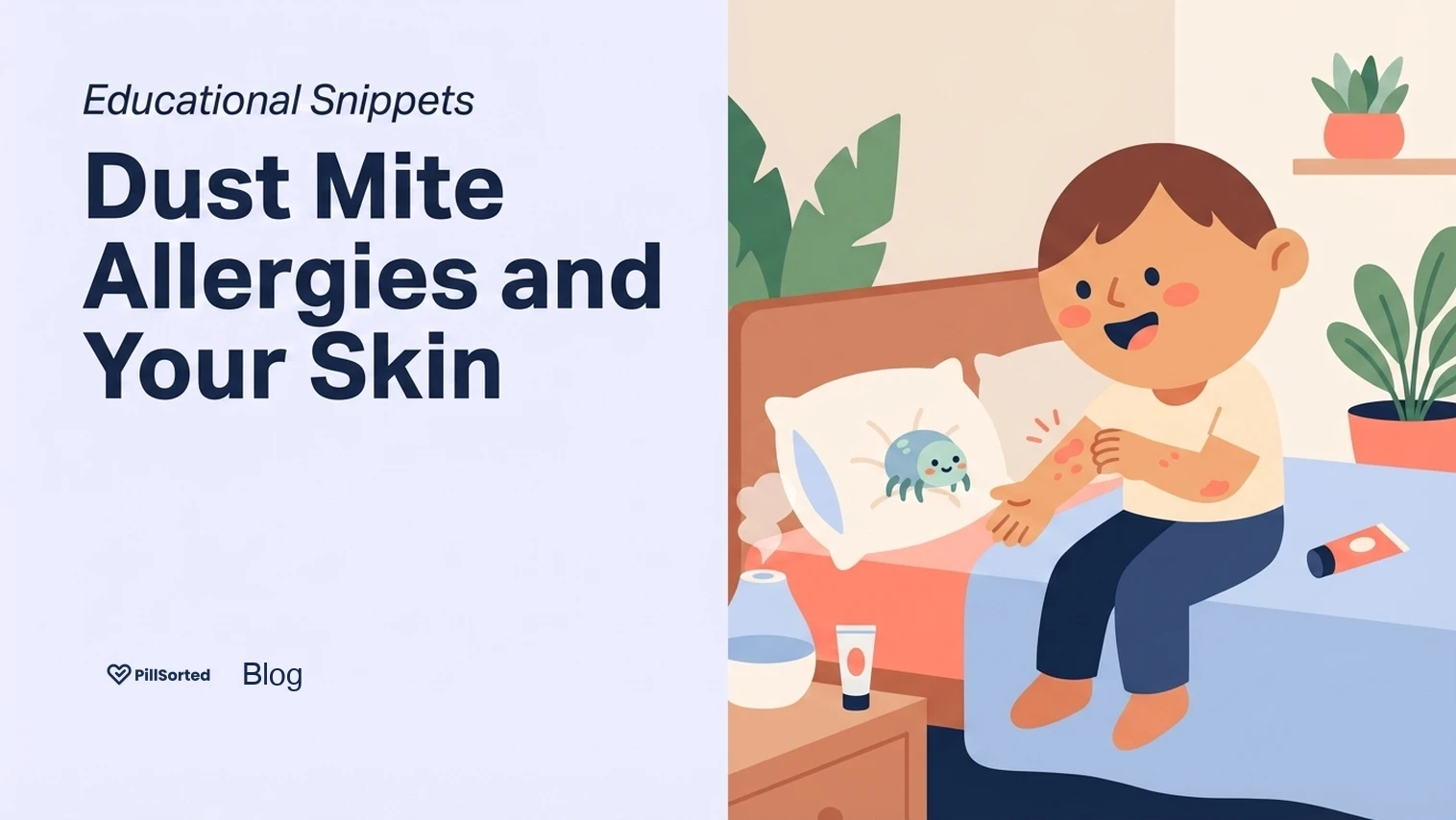 Dust Mite Allergy Skin: Causes, Symptoms & Care - PillSorted Blog