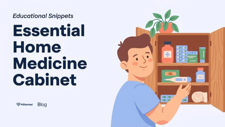 Essential Home Medicines: Your Preparedness Guide - PillSorted Blog