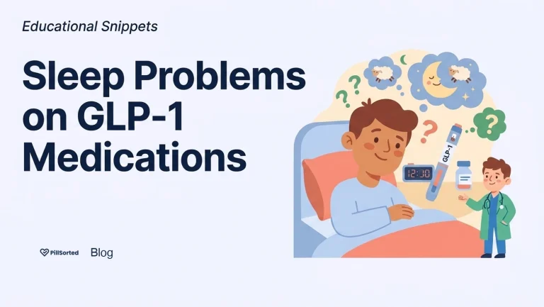 Managing Insomnia on GLP-1: A PillSorted Guide - PillSorted Blog