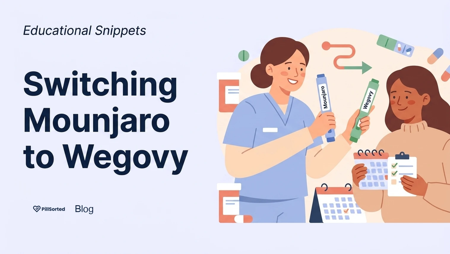 Switching Mounjaro to Wegovy: Your Safe Guide - PillSorted Blog