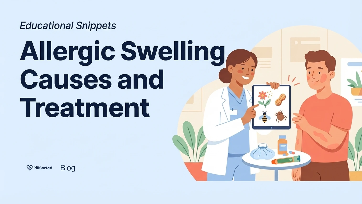 Understanding Allergic Swelling Causes - PillSorted Blog